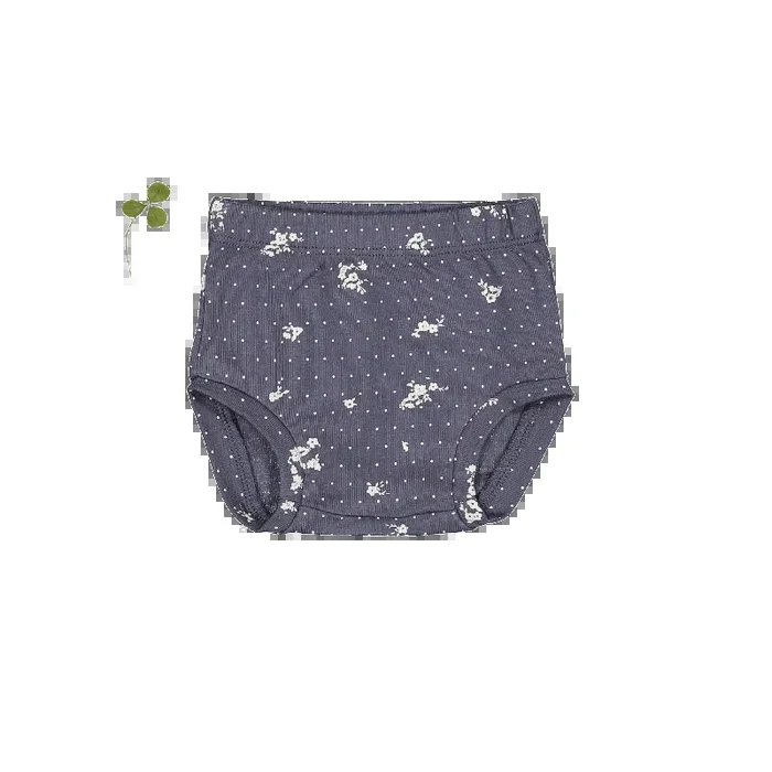 The Printed Bloomer – Steel Floral