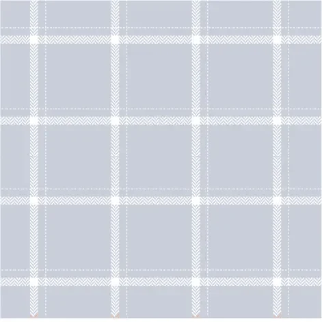 The Printed Bonnet – Blue Grid