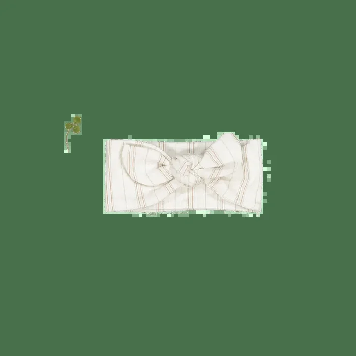 The Printed Headband – Mist Stripe