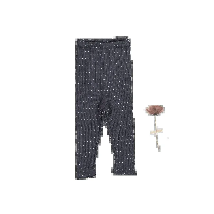 The Printed Legging – Steel Dot