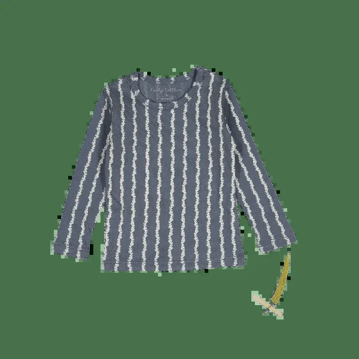 The Printed Long Sleeve Tee – Linear Stem