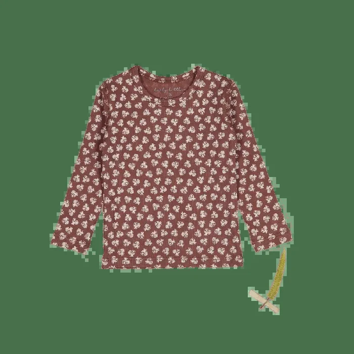 The Printed Long Sleeve Tee – Rustic Floral