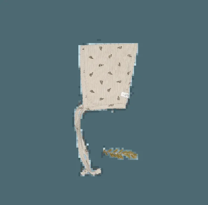 The Printed Pixie Bonnet – Sand Leaf