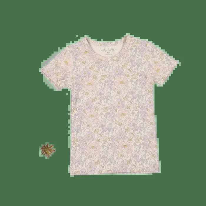 The Printed Short Sleeve Tee – Chloe
