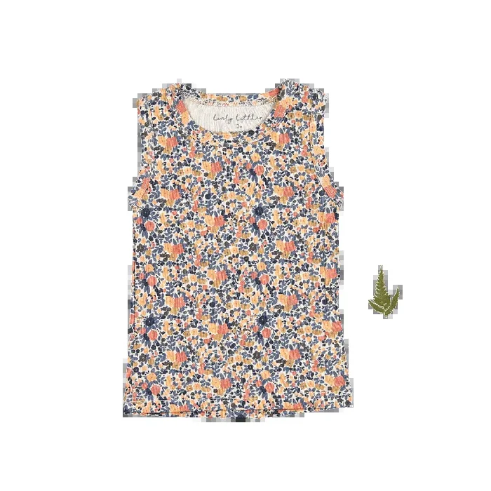 The Printed Tank – Autumn Floral