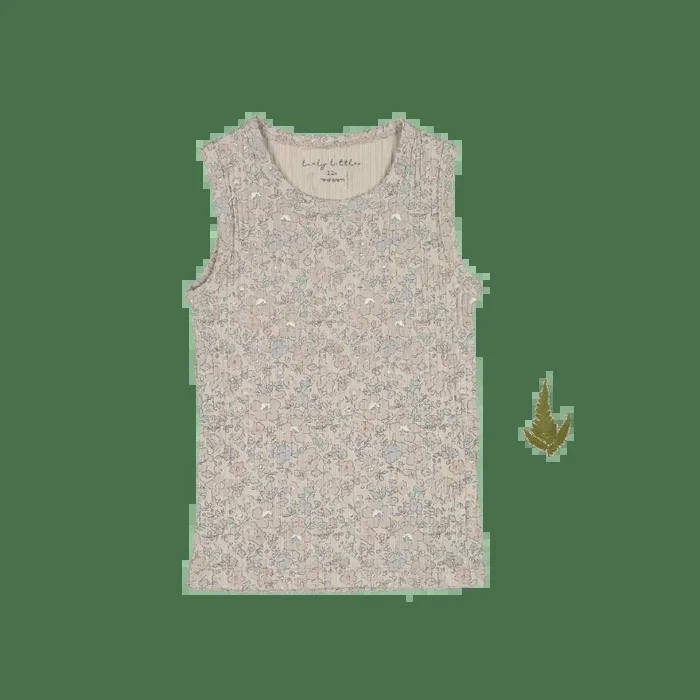 The Printed Tank – Elise Ribbed