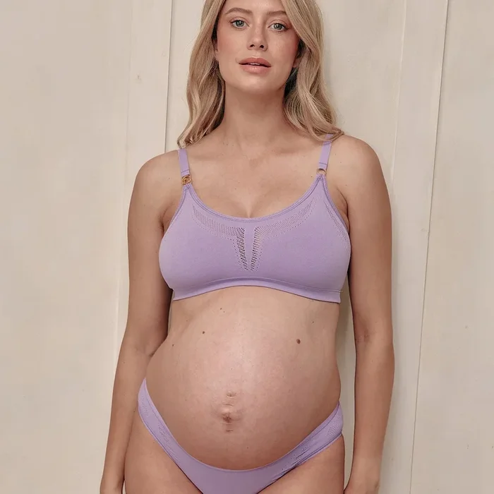 The Scoop Bra – Lilac