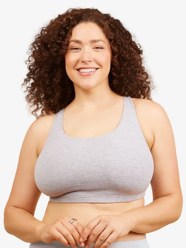 The Serena – Wireless Racerback Cotton Sports Bra