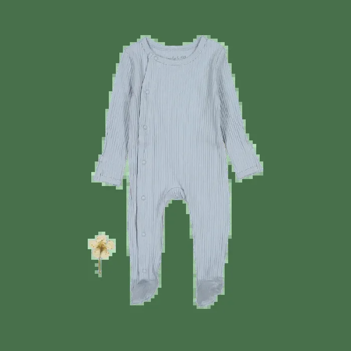 The Snap Romper – Blue