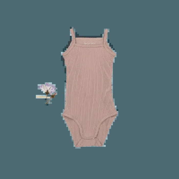 The Tank Onesie – Mauve