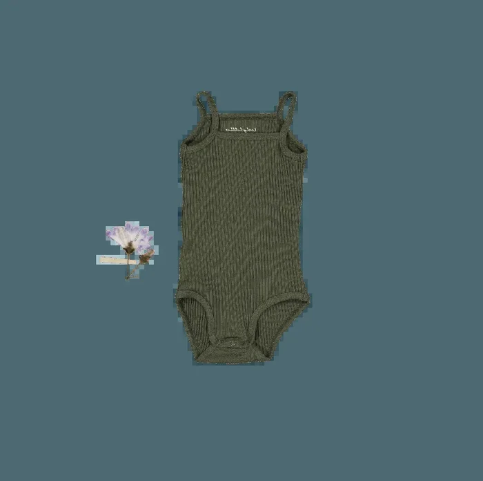 The Tank Onesie – Moss