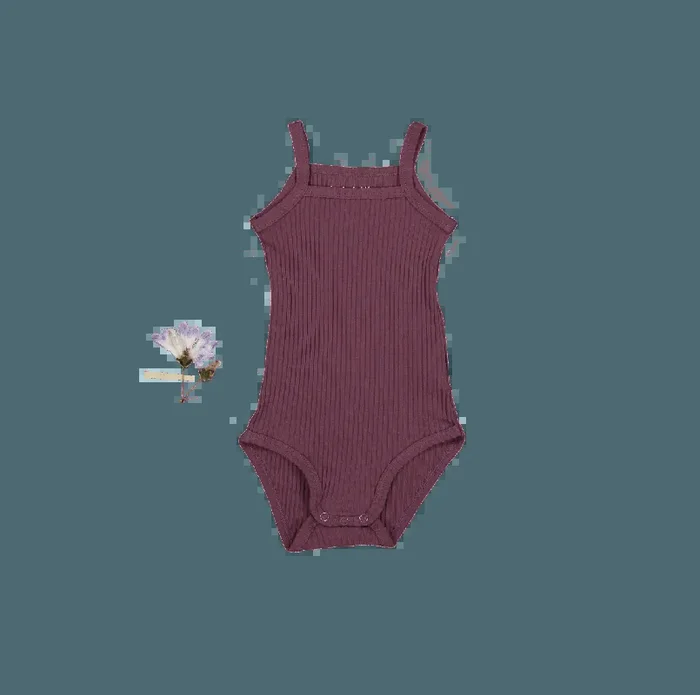 The Tank Onesie – Mulberry