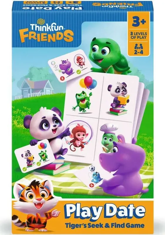 ThinkFun Friends: Play Date Seek and Find Game Age 3+