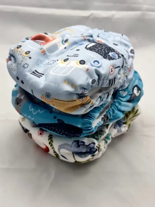 ♻ Thirsties Newborn All-in-One Bundle no57974
