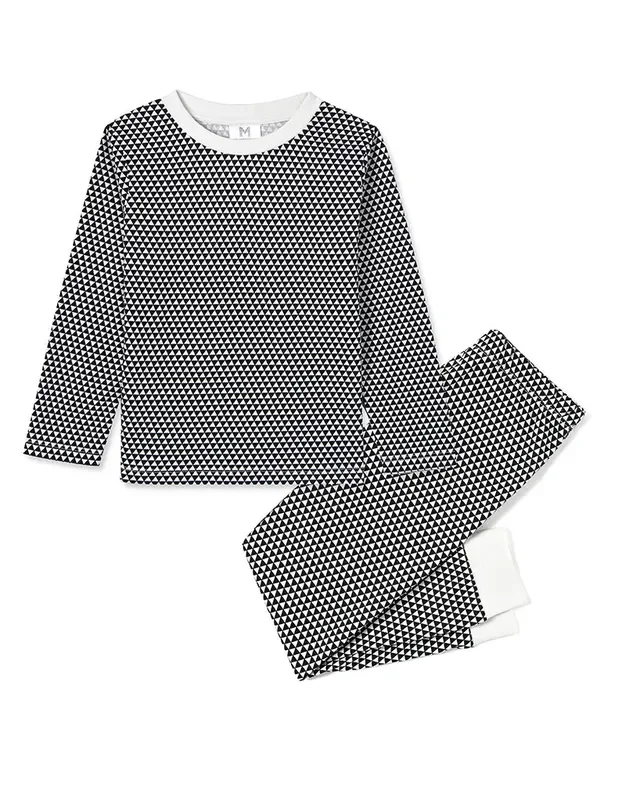 Toddler & Big Kid Cotton Knit PJ Set (Greenwich)