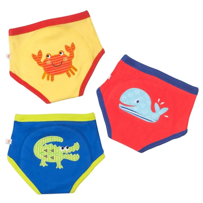 Toddler Organic Potty Training Pants (3-pk) – Ocean Friends