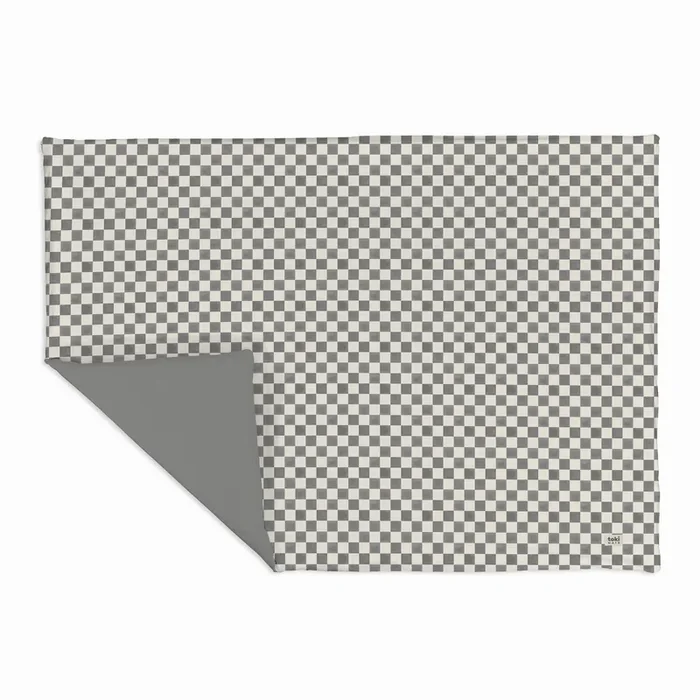 Toki Kids Checker Pepper Organic Cotton Mat