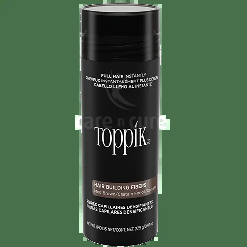 Toppik Hair Building Fiber 27.5gm – Medium Brown