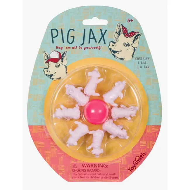 Toysmith Pig Jax Game – New Twist On Traditional Jax