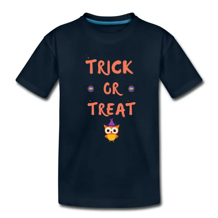 Trick or Treat Toddler Organic T-Shirt
