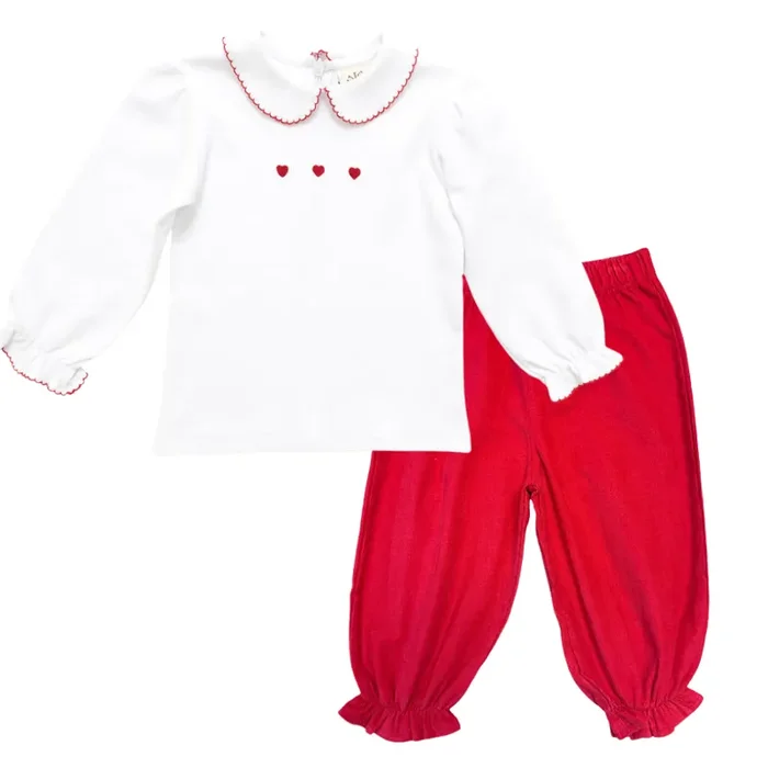 Triple Heart Pant Set