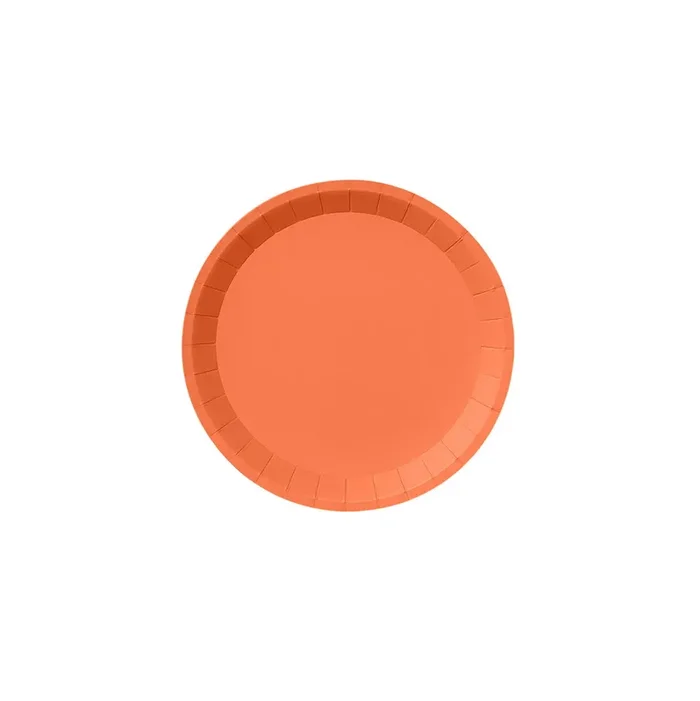 Tropical Coral Classic Small Plates (10 Per Pack)