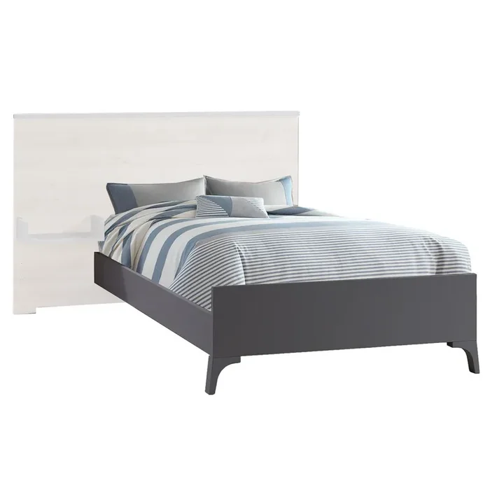 Tulip by Natart Metro Twin Bed Conversion Rails and Low profile footboard 39 “