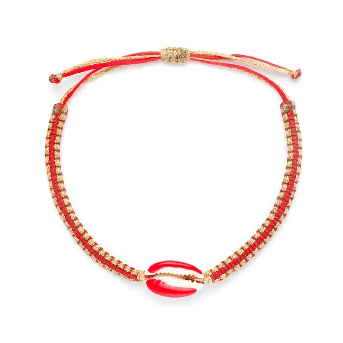 Tulip Cowrie Shell Bracelet