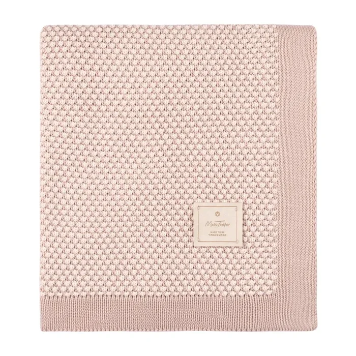 Two-tone Knit Blanket