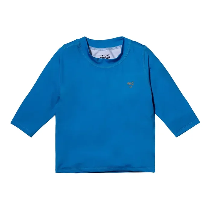 Ufp 50+ Recycled Polyester French Blue Baby Rashguard