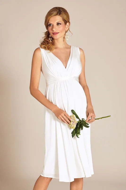Umstandsbrautkleid kurz