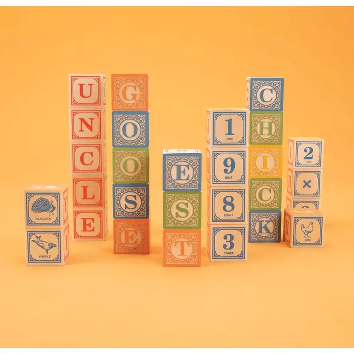 Uncle Goose Classic ABC Blocks