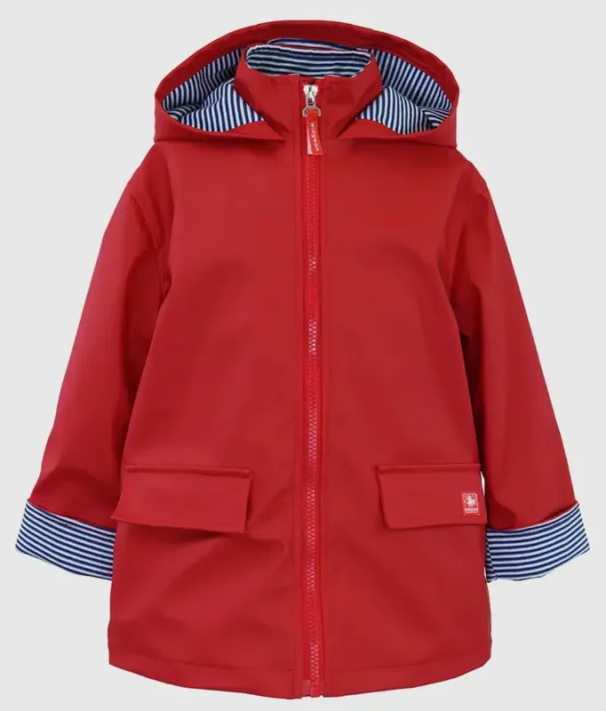 Unisex Raincoat – Lollipop Red