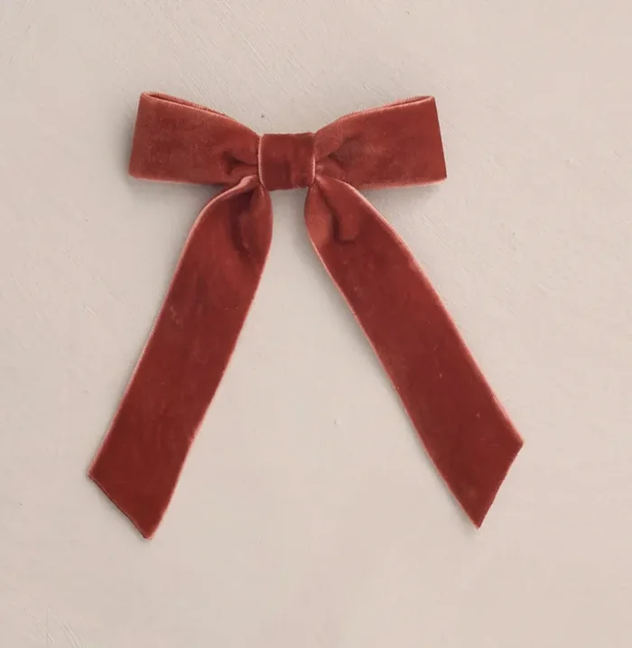 Velvet Bow | Ruby