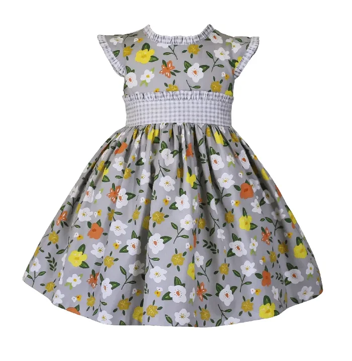 Vintage Gray Ethel Dress