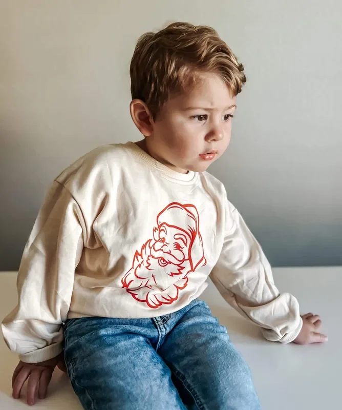 Vintage Santa Crewneck Sweatshirt