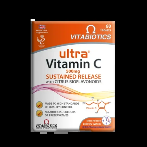 Vitabiotics Ultra Vitamin C SR & Bioflavonid Tabs 60’s
