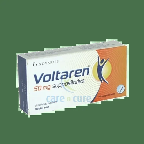 Voltaren 50 mg Suppository 10 Pieces