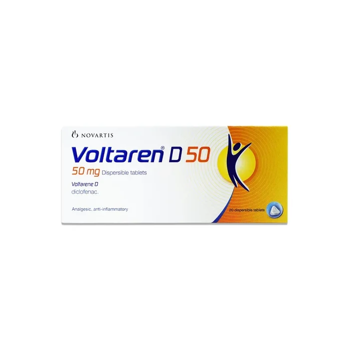 Voltaren D 50mg Tablets 20 Pieces
