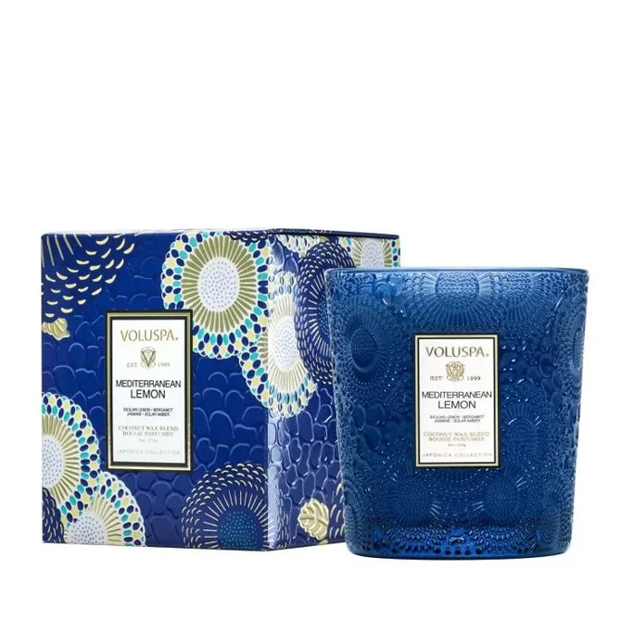 Voluspa Mediterranean Lemon 9 oz Classic Candle