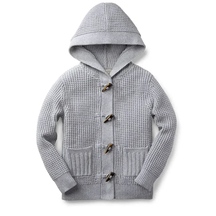 Waffle Stitch Hooded Sweater – Baby