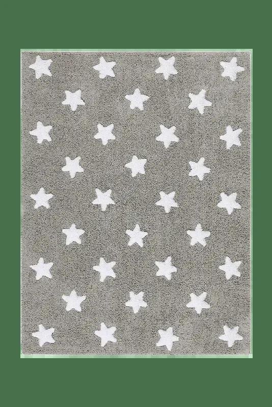 Washable Rug Stars Grey – STARS
