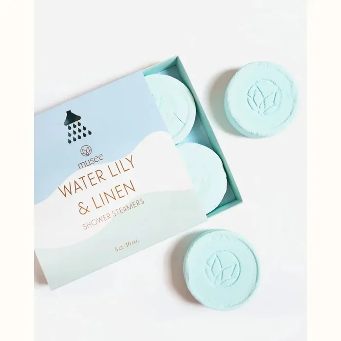 Waterlily & Linen Shower Steamer