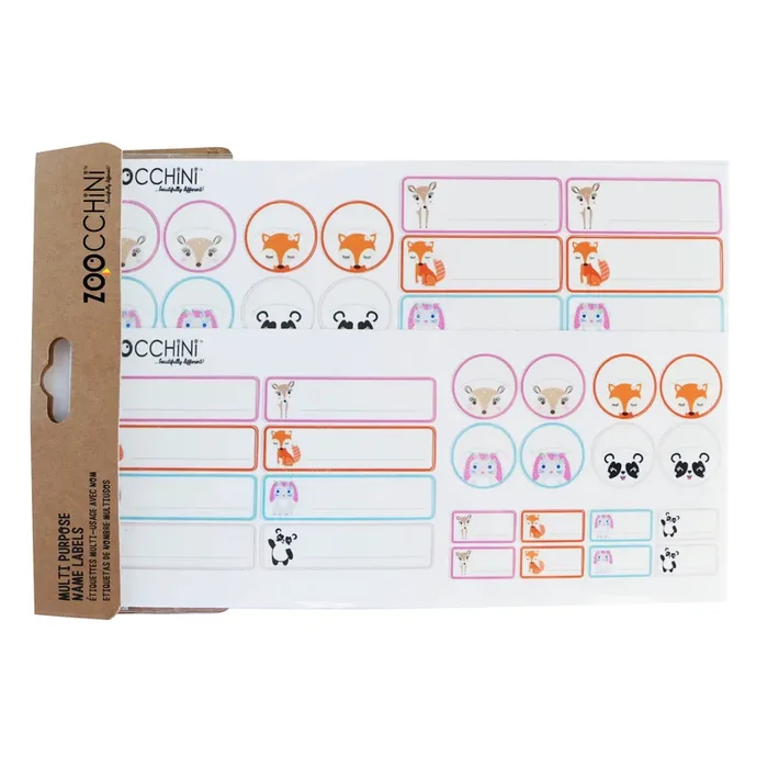 Waterproof Multi Purpose Name Labels – Fiona The Fawn & Friends