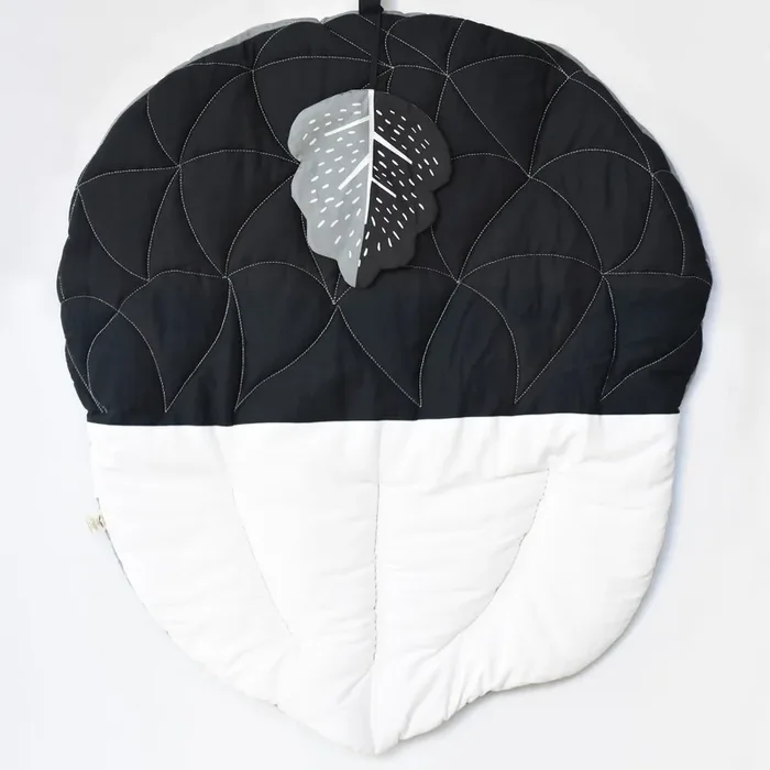 Wee Gallery Eco-Friendly Non-Toxic Organic Cotton Quilted Baby Nature-Inspired Playmat | Acorn