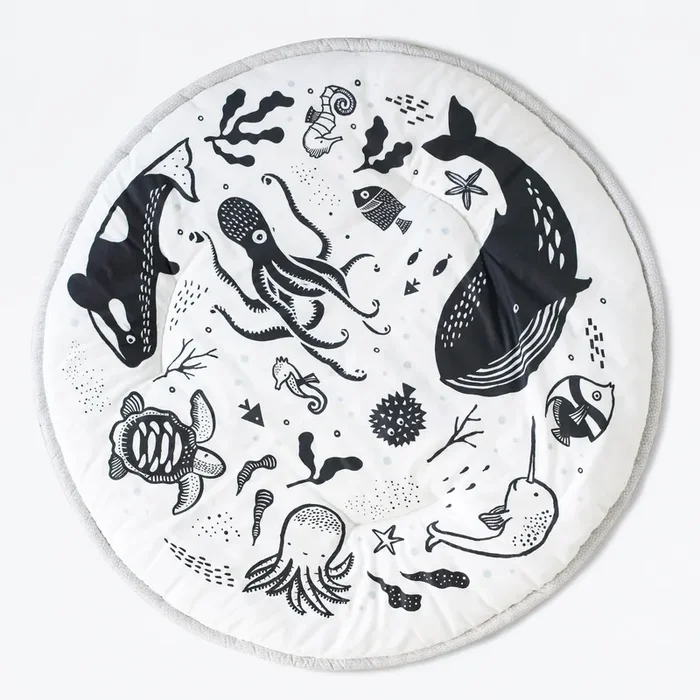 Wee Gallery Sustainable Non-Toxic Baby Ocean Playmat