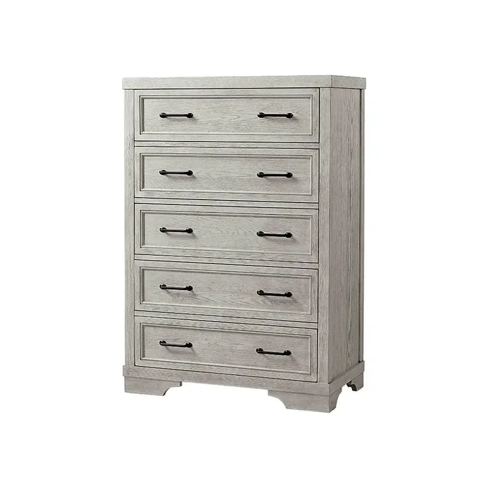 Westwood Foundry 5 Drawer Chest in White Dove