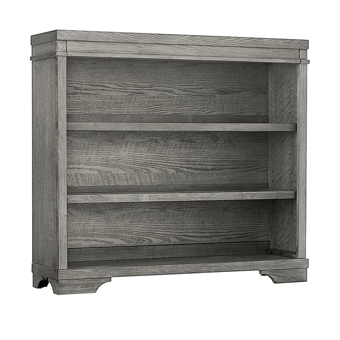 Westwood Foundry Bookcase/Hutch in Brushed Pewter