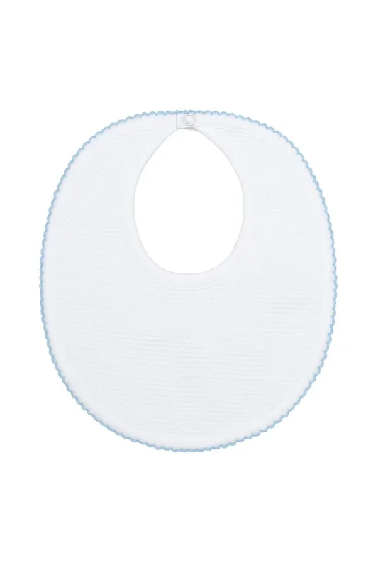 White Bubble Baby Bib