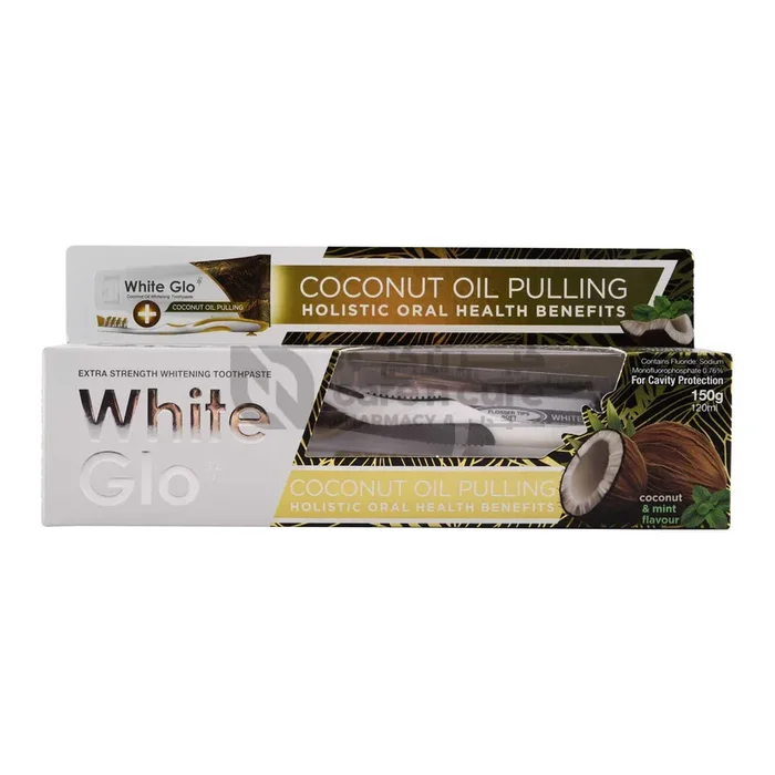 White Glo Coconut Oil Toothpaste